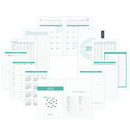 A5 2020 Planner Agenda Annual Calendar Notebook Portable Weekly Notes Manua
