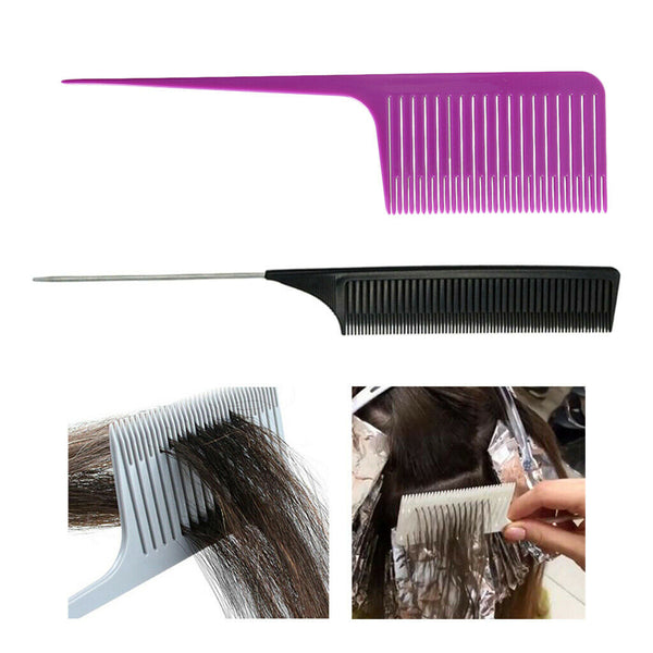 New Professional Fine&Wide Weaving Highlight Foiling Hair Combs Dyeing