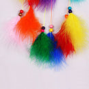 Colorfull Dream Catcher Feather Crafts Handmade Home Hanging Gifts