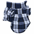 Smart Pet Costumes Dog Puppy Plaid T-Shirt Blouse Coats Jacket Clothing Swe