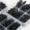 630 Pcs Car Retainer Clips Plastic Fasteners Kit Fender Rivet Clips Auto Bu Z1D9