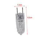 10pcs G8 120V 20W Halogen Light Lighting Lamp Bulb Volt G8 Pin Halogen Bul@