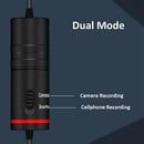 Lavalier Microphone Lapel Condenser Mic Omnidirectional Noise Canceling for