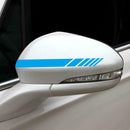 Vinyl Sport Stripes Car Styling Stickers Auto Door Mirror Hood Side Skirt Decals