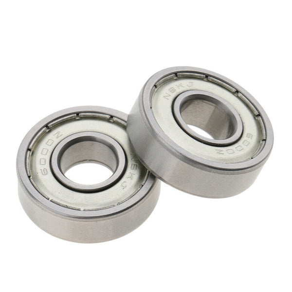2 PCS  47cc 49cc Mini Motor Quad ATV Wheel Bearings Size 6000Z 6000RS