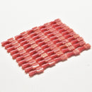 50x Red Fully Insulated Nylon Female Spade Crimp Connector Terminals 22-16AWG fn
