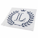 18 x 18 inch Linen Throw Pillow Case Leaf Letters Pattern Decorative Square