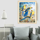 5D DIY Full Drill Diamond Painting Birds Singer Cross Stitch Embroidery Kit