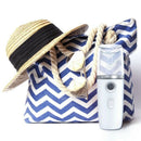 White Usb Portable Nano Mist Sprayer Facial Body Nebulizer Steamer Moisturi