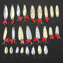 35 Pcs Luya Sequin Bait Set Metal Bait Set Fishing Bait Sea Fishing Metal F