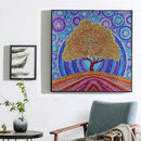 5D DIY Full Drill Special Shaped Diamond Painting Tree Cross Stitch Mosaic