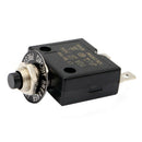 1X 10A Circuit Breaker 12V/24V Push Button Resettable Thermal Circuit Break