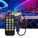 17 Keys Wireless RF Mini Color Temperature Controller LED Remote Control