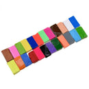 Mixed Colour 24 Soft Sculpey Oven Bake Polymer Clay Modelling Moulding Bloc Q4F9