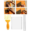 Acrylic Sculpey Non-Stick Roller Pin Backing Board Polymer Clay Tools Crafts
