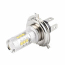 2 X H4 80W LED Work Light Bar Spot Beam SUV Driving Fog Lamp 6000K White Bulb