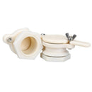 2pcs Nylon Honey Gate Valve Honey Extractor Honey Tap X5P3
