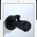 Black Paint Sink Valve Stainless Steel Valve Tap Hot And Cold Universal Wat