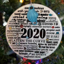 2020 Annual Events Christmas Ornament Remembering Ornament For The New Year D7L3