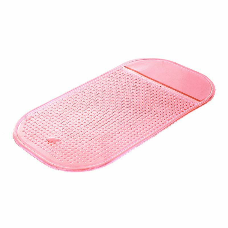 Slip Car Dashboard Non-slip Mat Magic Sticky Pad for Phone mp3/4 Pink P8X2