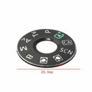 For Canon EOS 6D Camera Function Dial Mode Plate Interface Cap Button Repair Kit