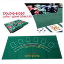 Casino Playing Gaming Table Felt Tablecloth Board Game Craps Cover Mat