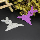 Animal Rabbit Stencil Cutting Die DIY Scrapbooking Album Paper Card Craft