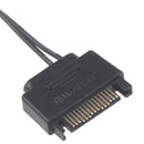 1Pc SATA Male To DC 5.5*2.1mm 12V power supply SATA to DC Cable 20cmS Hn