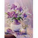 Romantic Flowerpot 5D Diamond DIY Painting Craft Kit Home Decor Ornament