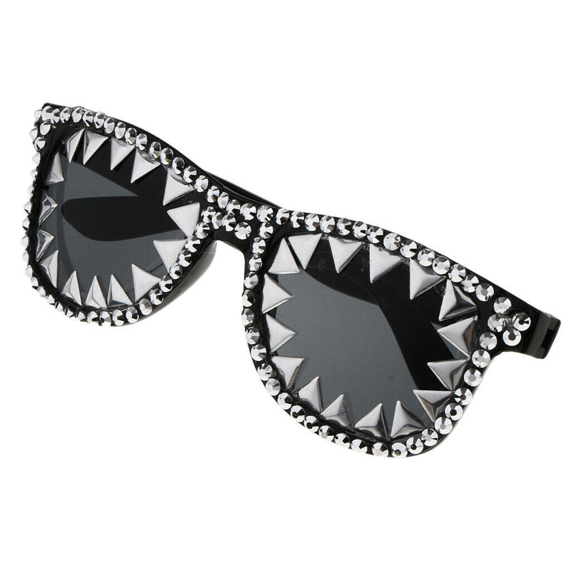 Novelty Party Rivet Sunglasses Gothic Punk Glasses Cool Costumes Photo Props