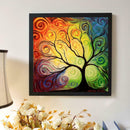 5D DIY Full Drill Diamond Painting Comic Tree Cross Stitch Embroidery (1)