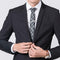 3pcs Men Business Shirt Tie Clip Set Wedding Party Grooms Ties Jewelry Gift A