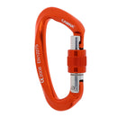 2x 25KN Auto Locking Carabiners Aluminum Lightweight D-Ring Outdoor Buckle for