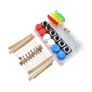 1 Set Starter Kit R3 Mini Breadboard LED Jumper Wire Button Newest Useful