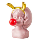 Set of 3 Cute Girl Blowing Bubbles Succulent Planters Vinyl Flower Pot for Home