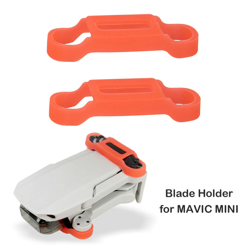 2pcs Silicone Propeller Holder Fixed Stabilizers for DJI Mavic Mini (Red)