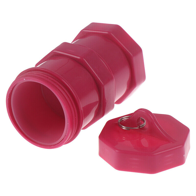 48mm Airtight Container HolderAcrylic Storage Bottle Separable Pill Box Case FT