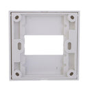 Screwless Wall Plate Outlet Cover 1 Gang Standard Size Compatible Switch etc