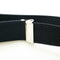 Womens Mens Clip-on Suspenders Elastic X-Back Adjustable Braces Wide Straps
