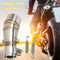 Motorcycle Exhaust Muffler Middle Pipe for Kawasaki Z250 Ninja 250R 300