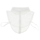 2Pieces Women's Detachable Lace Dickey Collar Blouse Half Shirt False Collar