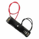7 x Black + Red Wires Plastic Holder Box Battery box for 1 x 1.5V AAA batte B4V1