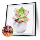 5D Diamond Painting Succulent Plant DIY Full Drill Cross Stitch Decor (376)