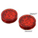 2Pcs Practical Red Bulb Door Safely Open Wireless Car Warning Light LED Fla G2S6