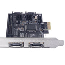 2 Ports PCIe 1.0 to IDE SATA eSATA x2 ATA133 PATA Adapter Card Module RAID -