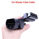17 Pin to 16 Pin Female OBDII Car Diagnostic Connector Adapter Cabl- OZ