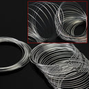Stainless Steel Memory Wire 60 Loops Jewelry Making Crafts For Bangle Bracelet