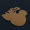 Christmas Snowman Metal DIY Cutting Die Stencil for Scrapbooking Craft