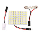 Car Interior LED 48SMD Panel T10 Dome Bulb BA9S Festoon Trailer Light White