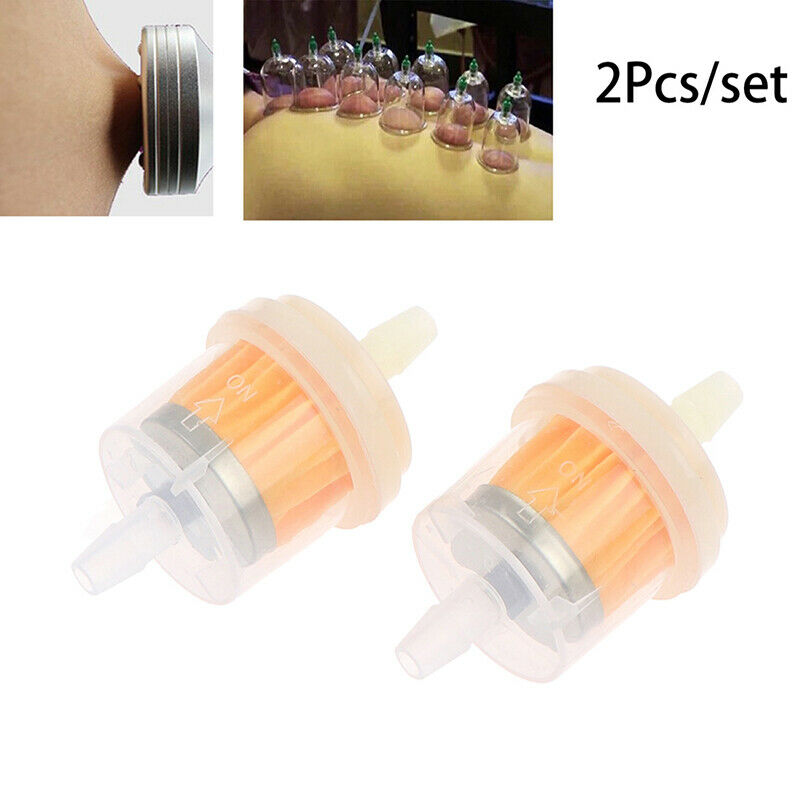 2PCS 5mm Beauty Machine Massage Device Vacuum Replacement Plastic Filter Too Ew